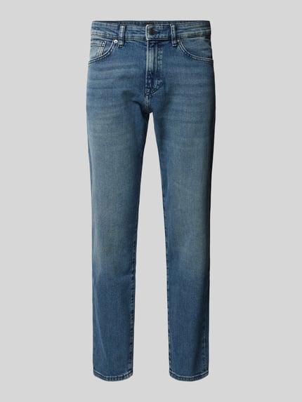 BOSS Orange regular fit jeans in 5-pocket-design model "Re.Maine" Blauw - 2