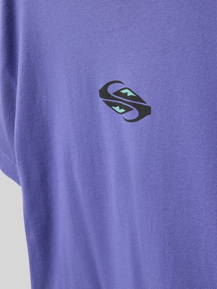 Quiksilver T-Shirt mit Rundhalsausschnitt Modell 'GLOBAL HEAT' Lila 2