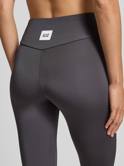 EA7 Emporio Armani Leggings mit elastischem Bund Dunkelgrau 3