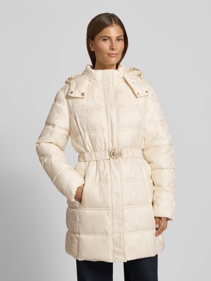 GUESS Gewatteerde jas met capuchon Beige - 4