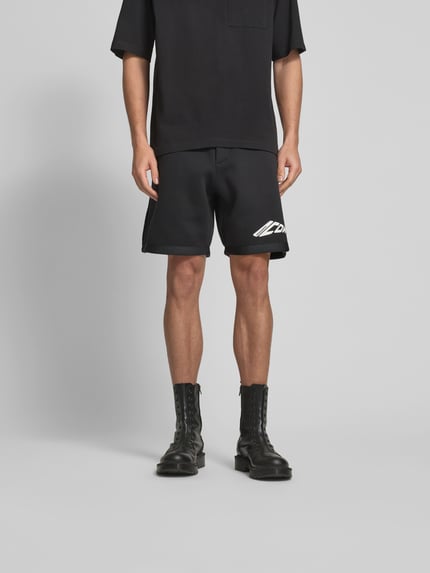 Dsquared2 Sweatshorts met elastische band Zwart - 4