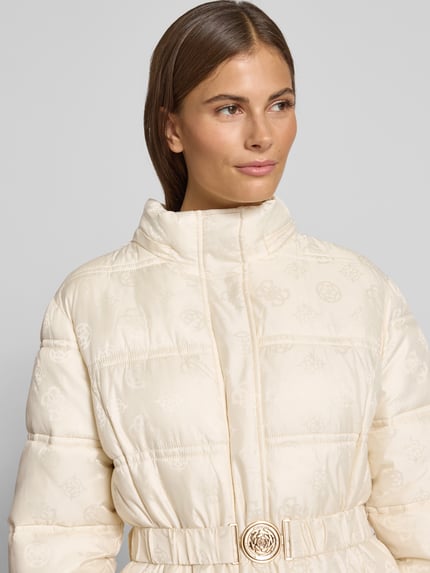 GUESS Gewatteerde jas met capuchon Beige - 3