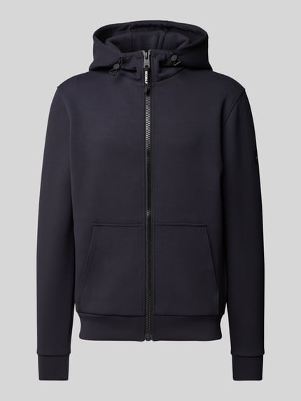ECOALF Sweatjacke mit Logo-Stitching Marine 2