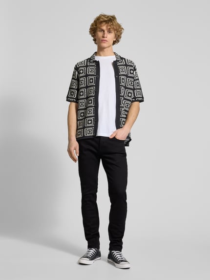 G-Star RAW Slim fit jeans met stretch Zwart - 1