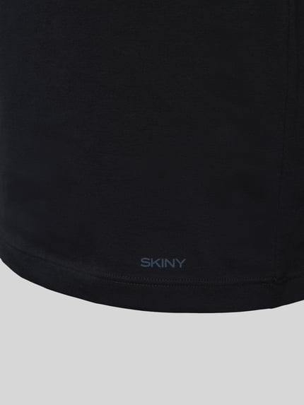 SKINY T-Shirt mit Rundhalsausschnitt Black 2