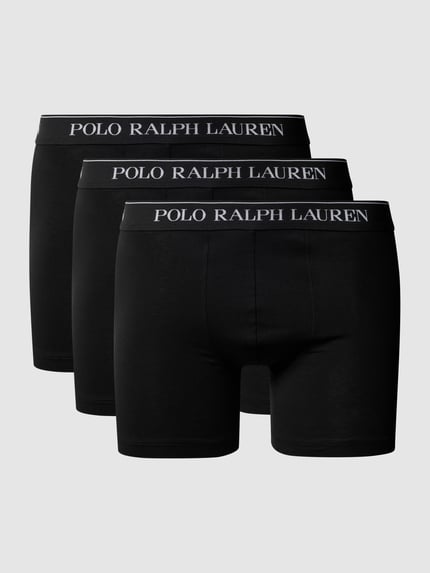 Polo Ralph Lauren Underwear Trunks aus Baumwoll-Mix im 3er-Pack Black 2