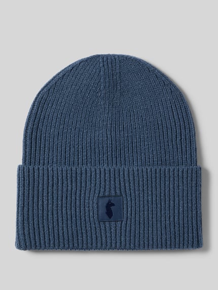 Cotopaxi Beanie mit Label-Detail Marine 1