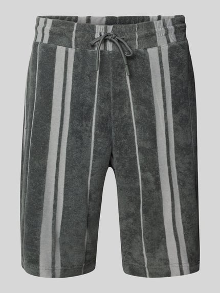 Relaxed Fit Shorts aus Baumwoll-Mix Shop The Look MANNEQUINE