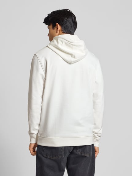 Tommy Jeans Regular Fit Hoodie aus reiner Baumwolle Offwhite 5