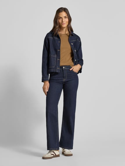 Soyaconcept Jeansjacke mit Knopfleiste Modell 'KIMBERLY' Jeansblau 1