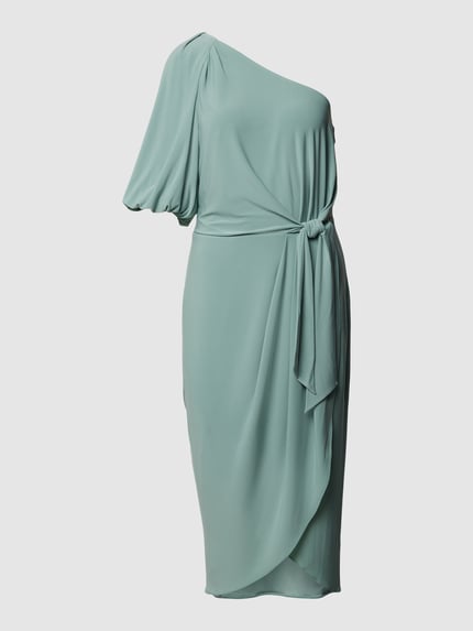 Lauren Ralph Lauren Midikleid im One-Shoulder-Design Modell 'MARIYOW' Mint 2