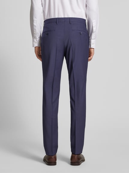 Pierre Cardin Pantalon van wolmix model 'Ryan' Blauw - 5