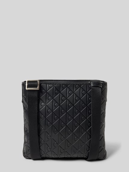 CK Calvin Klein Handtasche mit Label-Detail und Schulterriemen BLACK 4