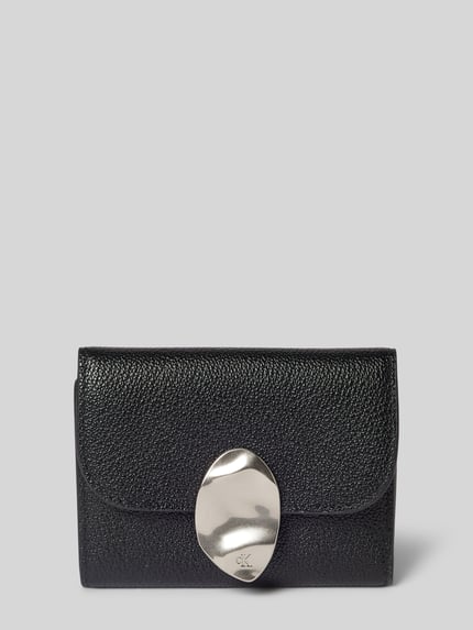 CK Calvin Klein Portemonnaie mit Label-Print Black 1