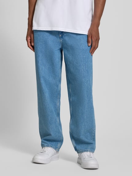 American Vintage Jeans mit Eingrifftaschen Modell 'JOYBIRD' Hellblau 4