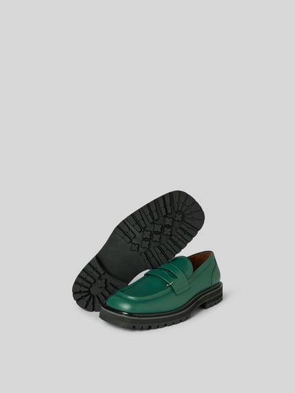 Marni Loafers met labeldetail Groen - 5