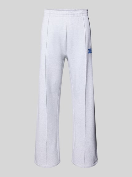Sweatpants mit elastischem Bund und Label-Print Shop The Look MANNEQUINE