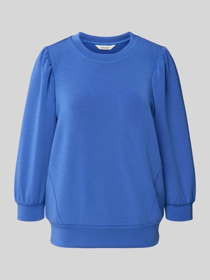 Selected Regular Fit Sweatshirt aus Scuba-Qualität Modell 'TENNY' Royal 2