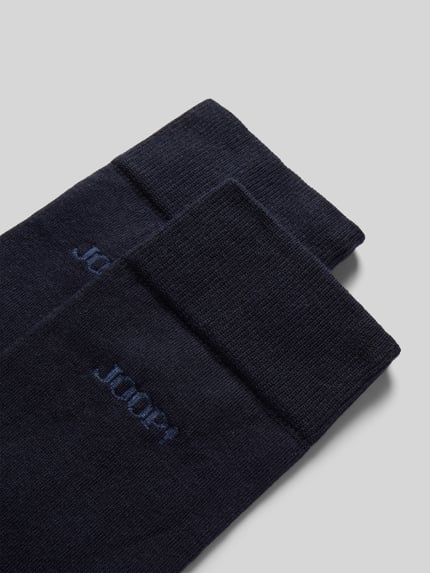 JOOP! COLLECTION Sokken met labelprint Marineblauw - 2