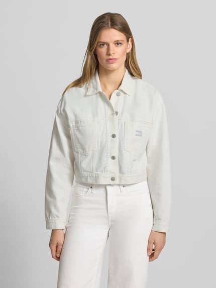 Tommy Jeans regular fit jeansjack van puur katoen Wit - 4