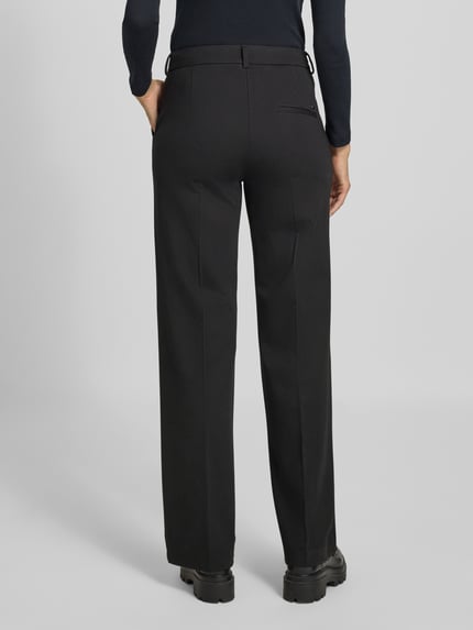 Brax Regular Fit Stoffhose mit Bügelfalte Modell 'Maine' Black 5