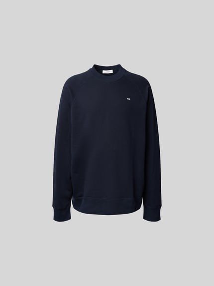 Wood Wood Oversized Sweatshirt mit Stehkragen Marine 2