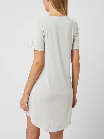 SKINY Nachthemd van een mix van viscose en elastaan Lichtgrijs gemêleerd - 5