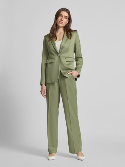 MORE & MORE Blazer met structuurmotief Olijfgroen - 1