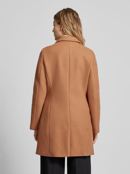 Christian Berg Woman Selection Jas met reverskraag Lichtbruin - 5