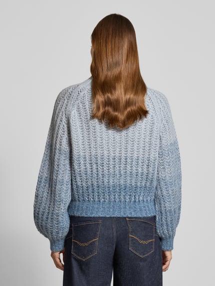 DRYKORN Strickpullover aus Alpaka-Mix Modell 'LARELYA' Hellblau Melange 5