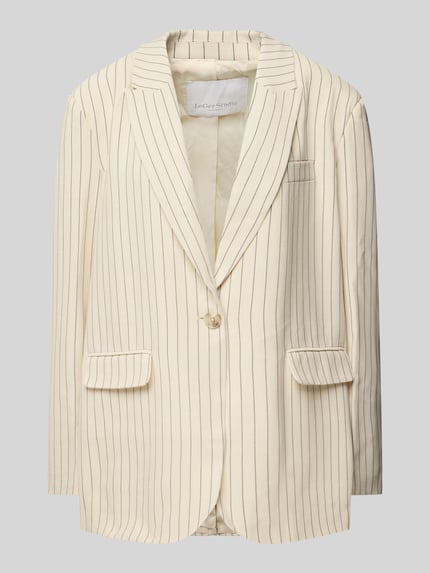 LeGer Blazer mit Brustleistentasche Modell 'Elaine' Beige 2