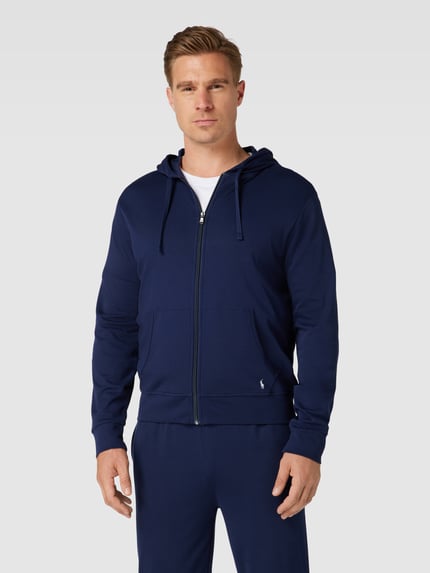 Polo Ralph Lauren Underwear Sweatjacke mit Label-Stitching Marine 4