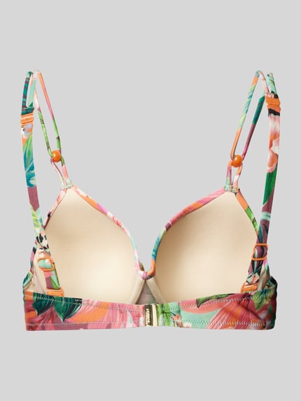 Marie Jo Top bikini z plisami model ‘NORMA JEANNE’ Koralowy 3
