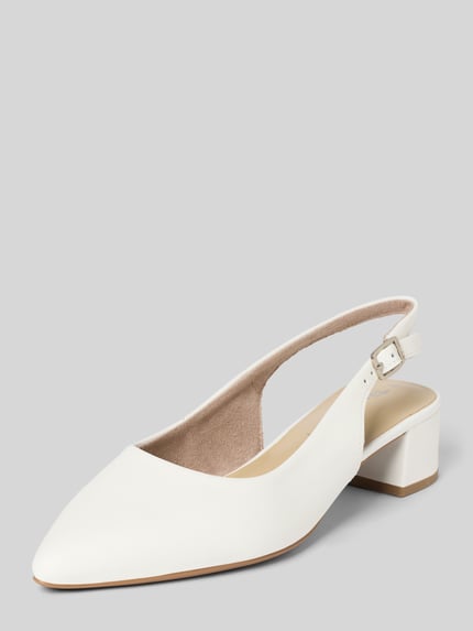 Tamaris Pumps aus reinem Leder Weiss 1