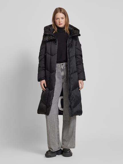 khujo Steppmantel mit Stehkragen Modell 'MANELIA' Black 1