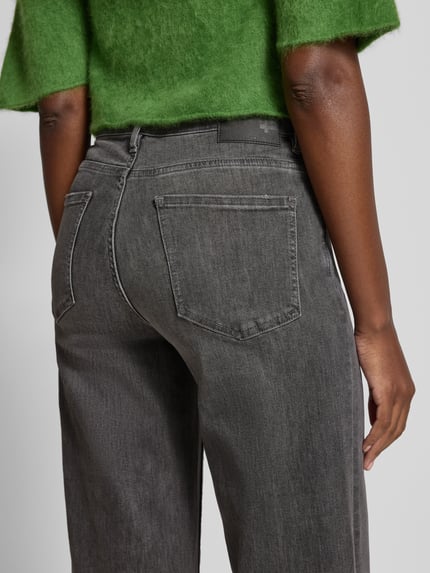 OPUS Wide fit jeans in 5-pocketmodel, model 'Minah' Middengrijs - 3