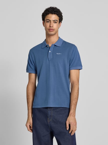 Pepe Jeans Regular Fit Poloshirt aus reiner Baumwolle Modell 'OSCAR' Royal 4