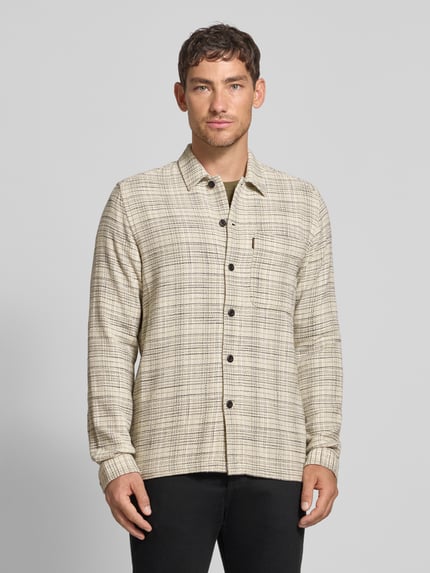 PME Legend Overhemdjack met knoopsluiting Offwhite - 4