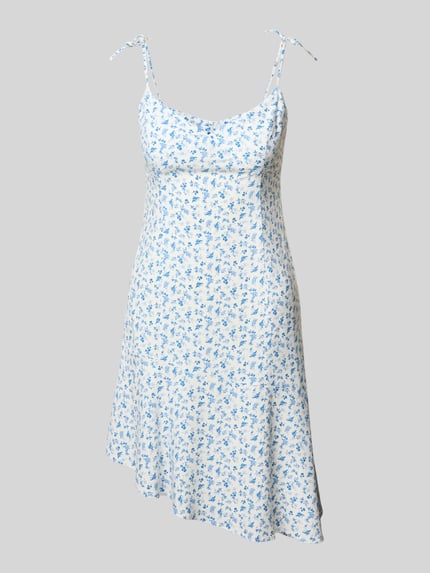 REVIEW Mini-jurk met hartvormige hals Wit - 2