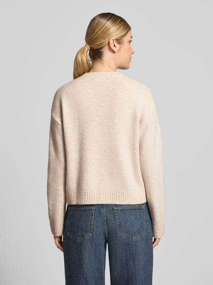 Christian Berg Woman Relaxed Fit Strickjacke mit Baumwoll-Anteil Beige 5
