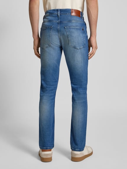 BOSS Orange Slim fit jeans van katoenmix, model 'DELAWARE BO' Lichtblauw - 5