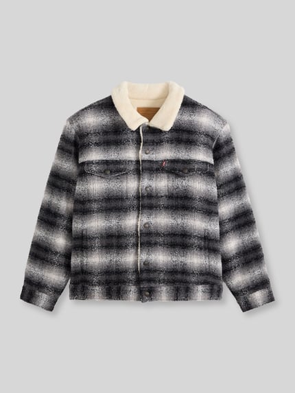 Levi's® Jeansjacke mit Teddykragen Offwhite 2