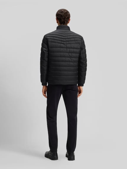 BOSS Orange Steppjacke mit Logo-Patch Modell 'Oden2' Black 5