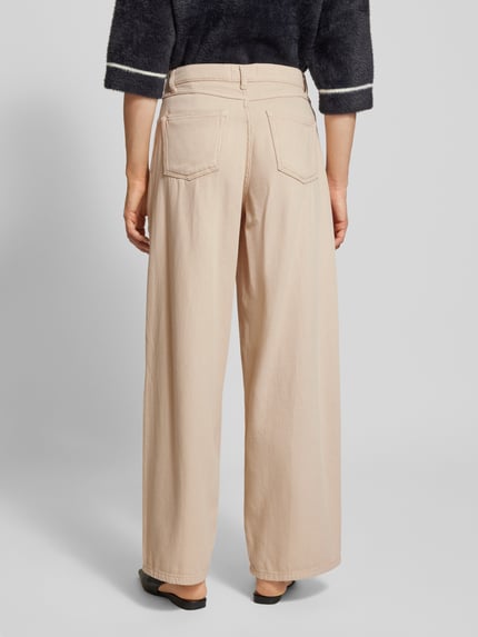 Essentiel Antwerp Wide Leg Jeans im 5-Pocket-Design Ecru 5