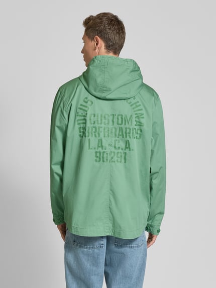DEUS EX MACHINA Parka mit Pattentaschen Modell 'Murphy' Gruen 5