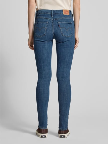 Levi's® 300 Skinny Fit Jeans mit Label-Patch '311™ SHAPING SKINNY' Blau 5
