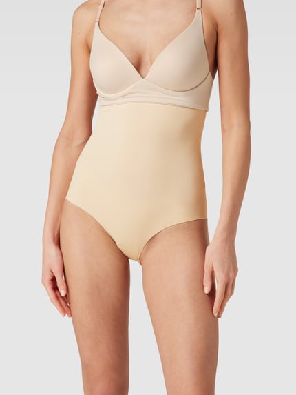 MAGIC Bodyfashion Shaping slip met elastische band, model 'Maxi Sexy Hi-Brief' Beige - 1