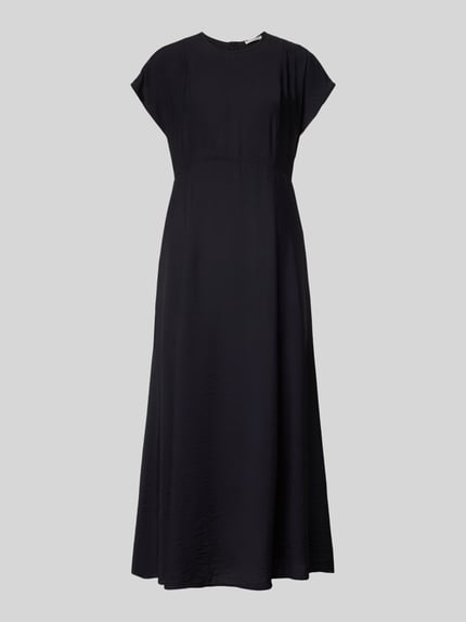 Marc O'Polo Midi-Freizeitkleid aus Viskose-Mix Marine 2