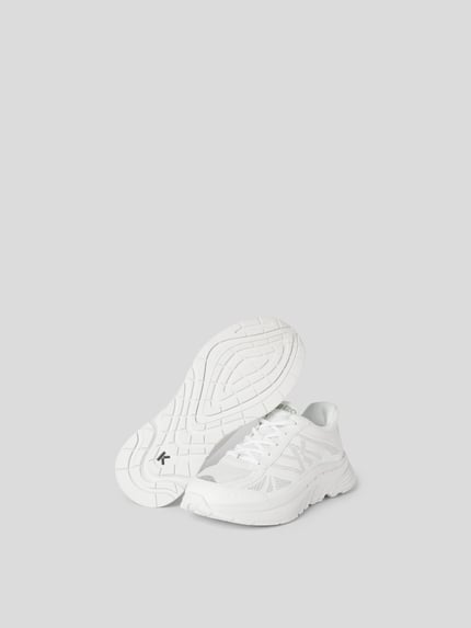 Kenzo Sneakersy z wiązaniem Biały 5