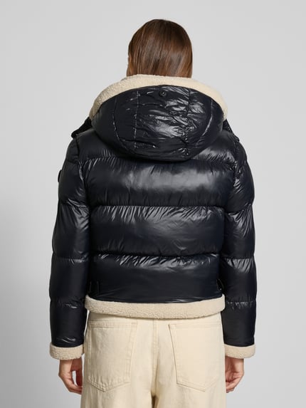 khujo Steppjacke mit Stehkragen und Riegeln Modell 'NESSIE2' Black 5